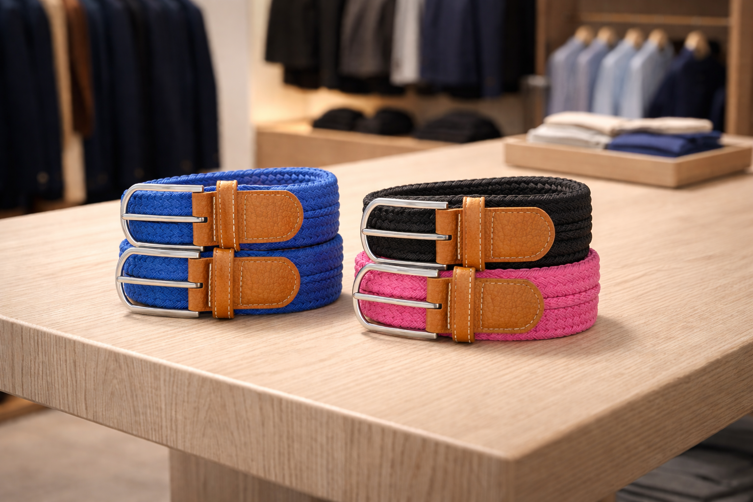 Braid Stretch Belt