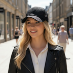 Ladies Fashion Monogram Baseball Cap