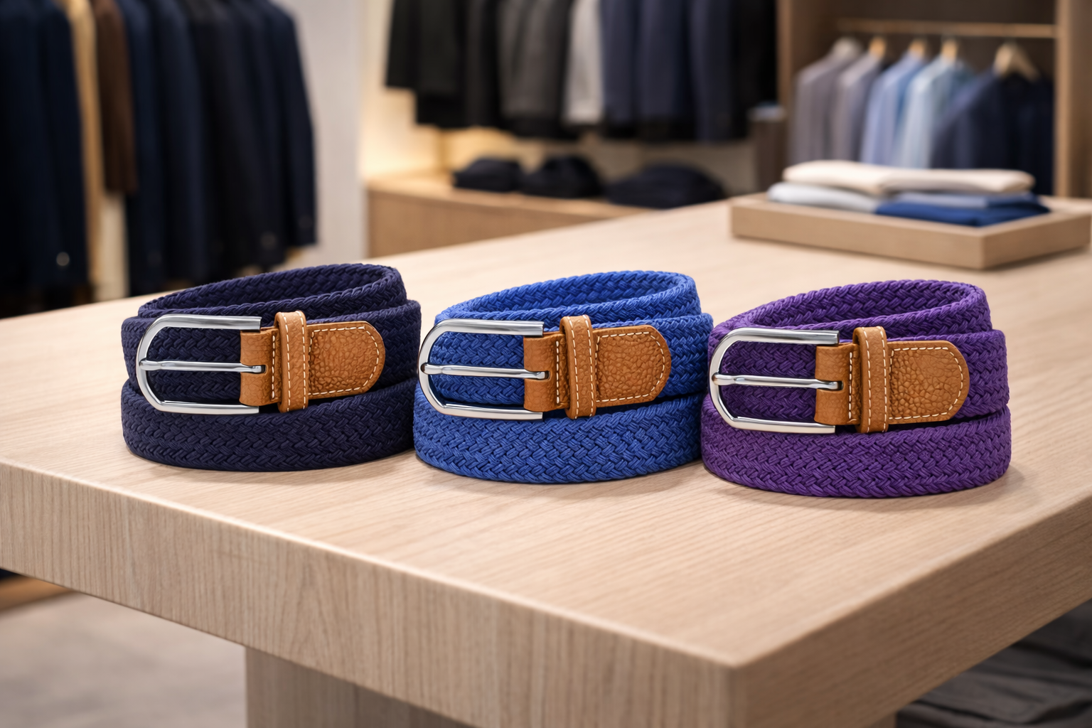 Braid Stretch Belt