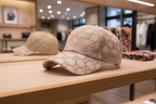 Ladies Fashion Monogram Baseball Cap