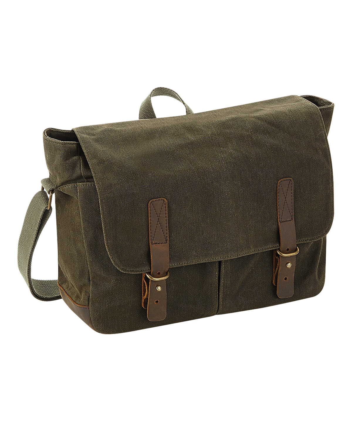 Heritage Waxed Canvas Messenger Bag